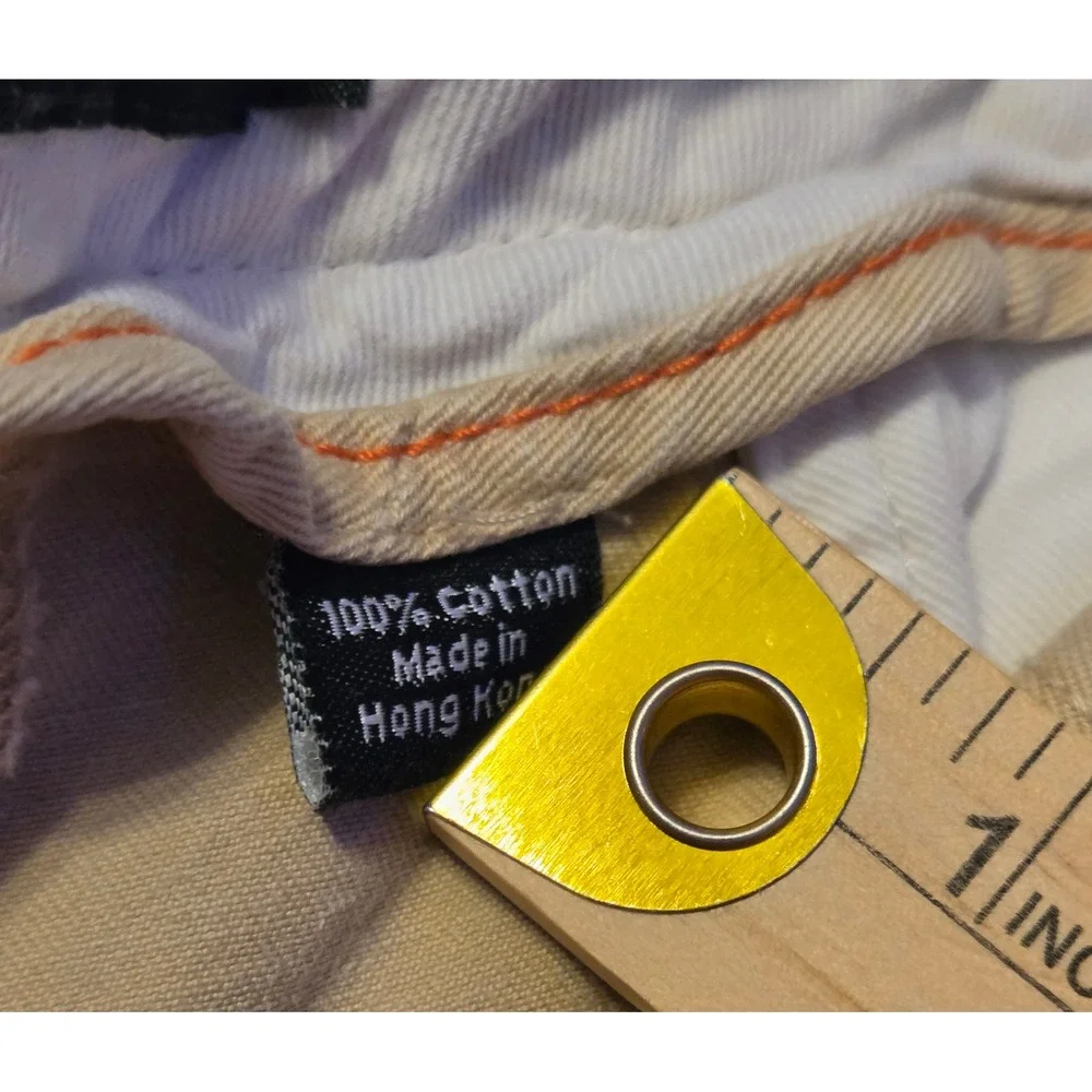 J.Crew‎ Chino Shorts Men's Size 34 Tan Button Fly